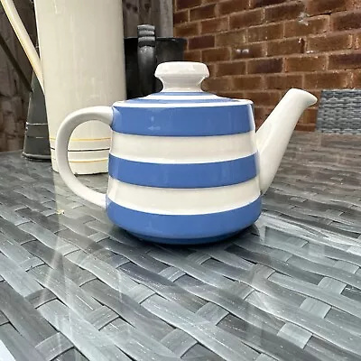 Buy TG Green Cornish Ware Smal  Blue And White Teapot • 5£