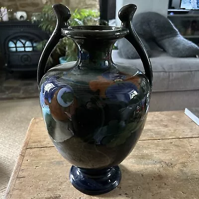 Buy Antique Zuid - Holland Gouda Dutch Ceramic Vase • 45£