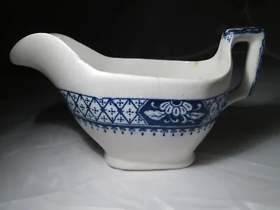 Buy Antique Barkers & Kent 'Clifton' Pattern Gravy Boat. Some Damages. • 2£