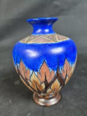 Buy Chameleon Ware By Clews & Co 1920's Vase Z520 • 30£