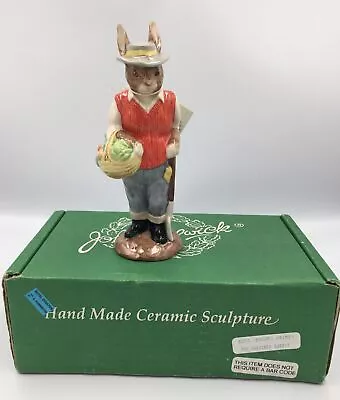 Buy Beswick English Country Folk Figurine Gardener Rabbit Box & Certificate VGC • 10£