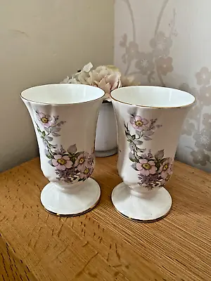 Buy 2 X Royal Tara Small Floral Vases • 10£