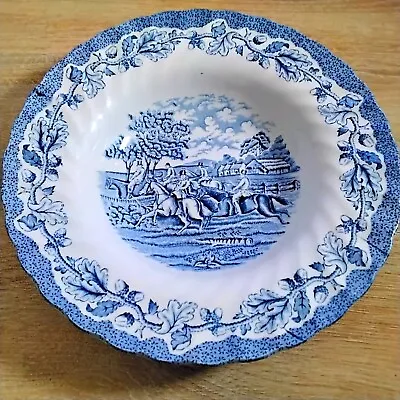 Buy (643) Myotts  1960s  (blue)   Country Life   Soup Bowl. • 3.50£
