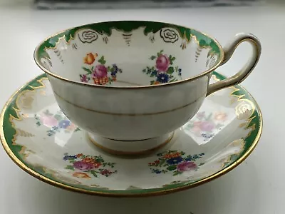 Buy Chelsea Pottery Tea Cup And Saucer Floral Pattern, Good Condition • 1.99£