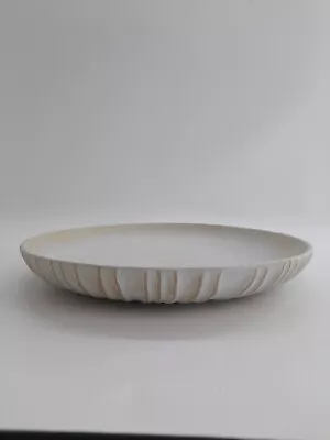 Buy Anthropologie Amber Lewis Jayme Bowl 42cm White Large Decorative Serving Bowl • 21.99£