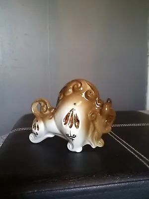 Buy Rare Russian Porcelain Bull / Buffalo Figurine Made In USSR MN-553 • 27£