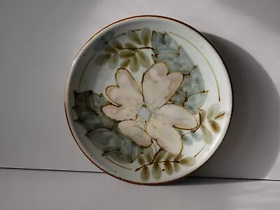 Buy Highland Stoneware Floral Plate, Lochinver, Scotland Pottery  • 27.99£