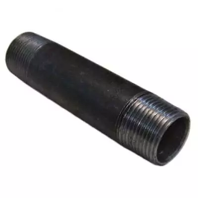 Buy Black Iron Threaded Pipe BSPP (PARALLEL THREADS) - 1/2  To 2  - Free Delivery • 119.95£