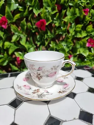 Buy Vintage Duchess   Pink Rose  Tea Cup Saucer Duo  • 5£