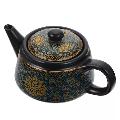 Buy Chinese Teapot Set Vintage Tea Kettle Ceramic Enamel Teapot Loose Leaf Tea Maker • 18.88£