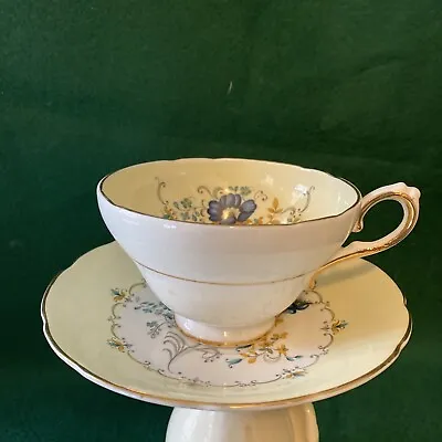 Buy Tea Cup And Saucer, Sutherland, Straffordshire, England Bone China • 7.12£