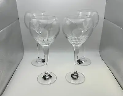 Buy Set Of 4 Royal Doulton Crystal PRECIOUS Water Goblets Glasses • 122.77£