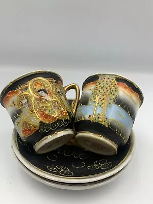 Buy Vintage Porcelian And Saucer, Chinese Handmade Mug,Fine Porcelian Cup, Handmade • 264.85£