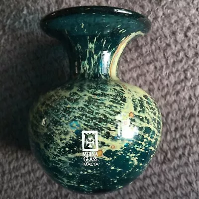 Buy Vintage Mdina Maltese Glass Vase. From Artisan Centre Valletta-Malta • 22.99£