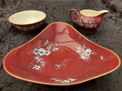 Buy Midwinter Stylecraft Fashion Classic Shape Red Mix Staffordshire 3 Pieces • 7.99£