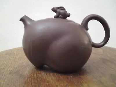 Buy Yixing Zisha Clay Teapot Made In Chinese Zodiac Year Of The Rabbit 2011 Signed • 65£