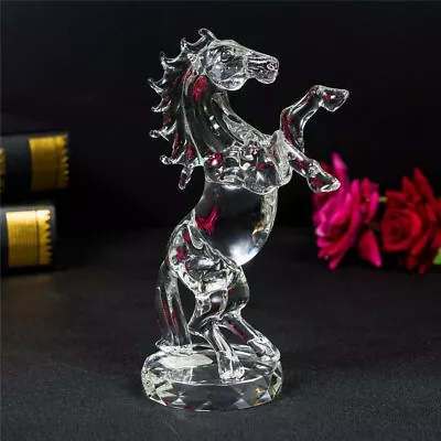 Buy Decorative Crystal Glass AnimalHorset Ornament Figurines Giftware Present  • 67.45£