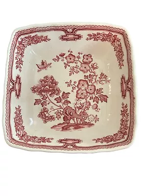 Buy FLORIS Mason’s Oriental Square Pottery Bowl Indian Tree • 6.50£