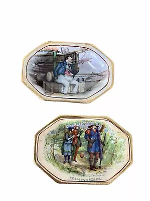 Buy Antique Dickens Shakespeare Pottery Souvenir Series Ware Trinket Dishes • 10£