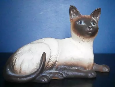 Buy Vintage Beswick Siamese Cat  Model 1559 Bisque Finish • 19.99£