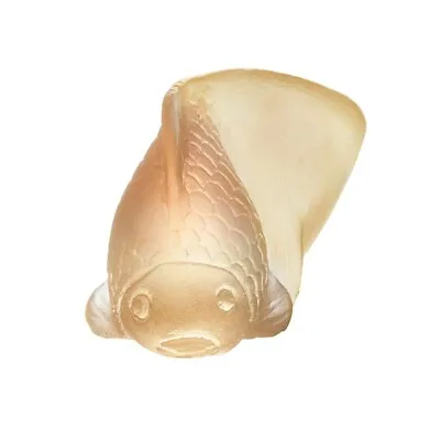 Buy Daum Yellow Goldfish Pâte De Cristal Figurine • 151.74£