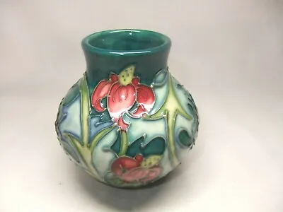 Buy Moorcroft Rachel Bishop After William Morris Leicester Floral Squat Vase • 99.99£
