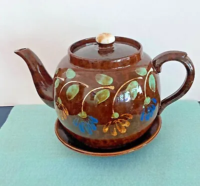 Buy Vintage Price Kensington Brown Betty Teapot Hand Painted Pottery Made In England • 30.36£