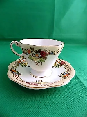 Buy Foley China Floral Cup & Saucer • 14£