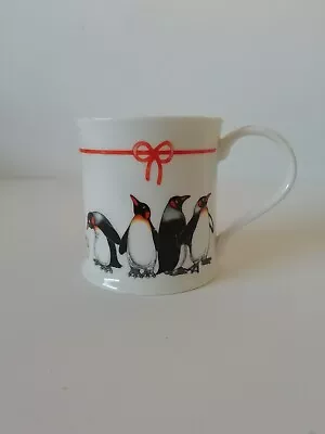 Buy Dunoon Penguins Fine Bone China Mug Designed By Cherry Denman • 10.99£