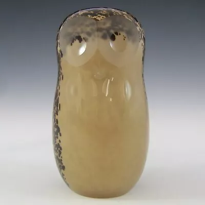 Buy MARKED Wedgwood Speckled Glass Owl Paperweight RSW140 • 20£
