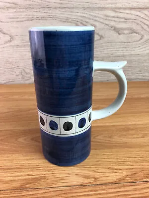 Buy Cinque Ports Pottery The Monastery Rye Tall Mug Blue And White  • 19.99£