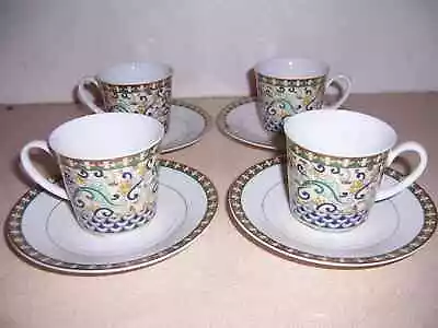 Buy 4 VTG Kaiser Orlando Coffee Or Tea Cups & Saucers • 56.69£