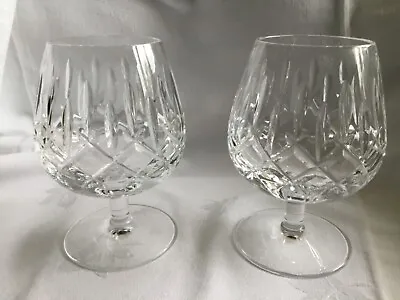 Buy 2 Stuart Crystal Brandy Glasses 5 Inches Tall VGC Stamped • 16£
