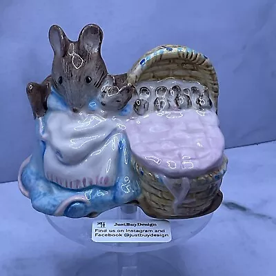 Buy ROYAL ALBERT Hunca Munca ORNAMENT Peter Rabbit World Beatrix Potter • 12.99£