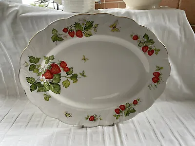Buy Queens Virginia Strawberry - Oval Platter • 27.50£