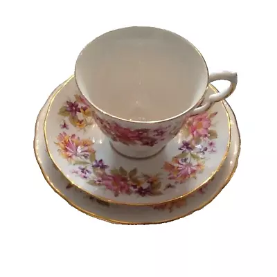 Buy Colclough  Cup Saucer & 6” Tea Plate Bone China  Made In England • 19.99£