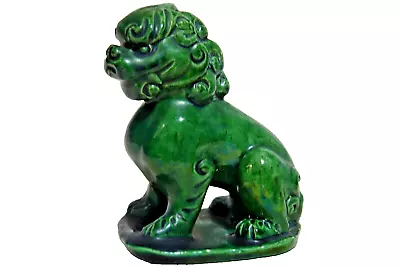 Buy Very Old Chinese Green Glazed Majolica Foo Dog Fu Dog Very Rare L@@k • 5.50£