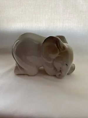 Buy Lomonosov Sleeping Baby Elephant Porcelain Figurine Made In Russia. • 18£