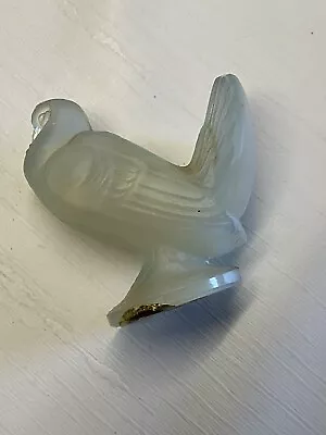 Buy Vintage Sabino Glass Opalescent Dove Figurine • 37.94£