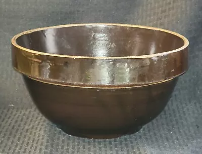 Buy Antique Primitive Stoneware Mixing Bowl Southern 10   • 139.75£