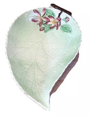 Buy Art Deco Carlton Ware Apple Blossom Leaf Nut Bowl Australian Design Shape 1614 • 14£