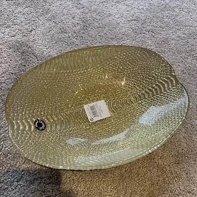 Buy Next XL 30x20x7 Cms Irregular Decorative Gold Display Bowl Serving Platter New • 10£