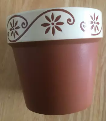 Buy Hornsea Vintage Pottery Planter. Tan & Choclate Colour. • 11£