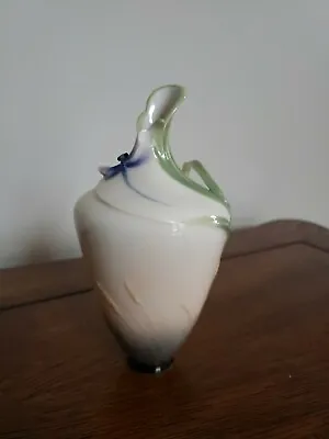 Buy Franz Porcelain Dragonfly Bud Vase 7  • 79.03£