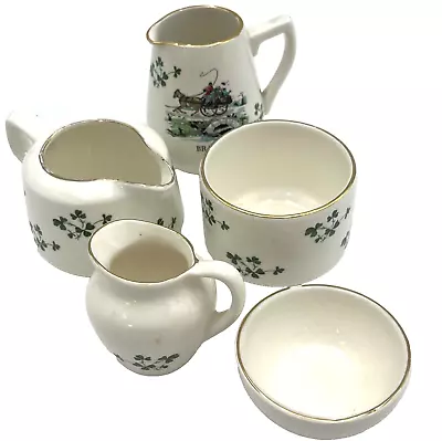 Buy Carrigaline Pottery Tea & Coffee Set - Green Clovers                         O15 • 20£