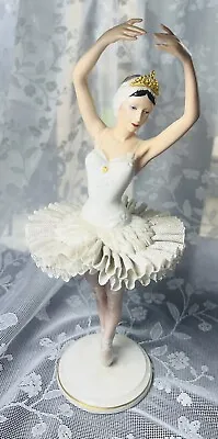 Buy Franklin Mint Figurine Swan Lake Ballerina 1986 By Ronald Van Ruyckevelt • 125£