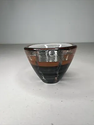 Buy Kosta Boda Bowl SMALL Brown And Black Art Deco HAND PAINTED Solid • 23.97£