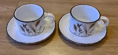 Buy Vintage Midwinter Stonehenge Wildoats Coffee Cups And Saucers Collectable 12.99p • 12.99£