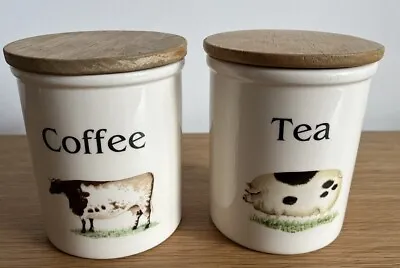 Buy T.G Green Pottery Cloverleaf Farm Animals Tea Coffee & Sugar Jars  • 19.41£