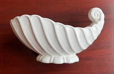 Buy Vintage Price Kensington Ware White Clam Shell - Art Deco Mantle Vase • 40£